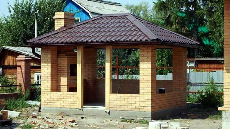 Как построить беседку из кирпича своими руками: от идеи до воплощения